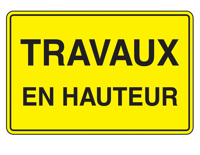 Le travail à l’échelle – danger de chute de hauteur