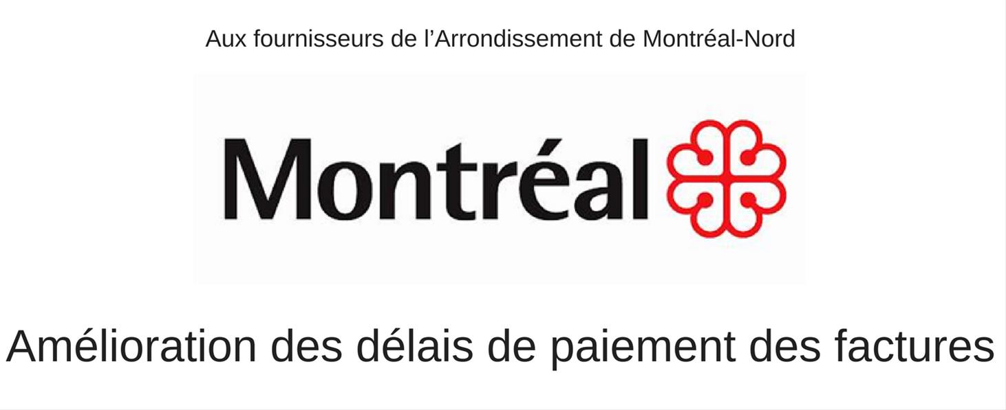 Aux fournisseurs de l’Arrondissement de Montréal-Nord