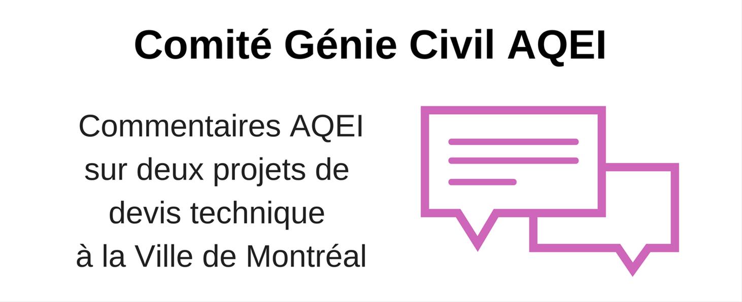 Le CGC dépose ses commentaires à la Ville de Montréal