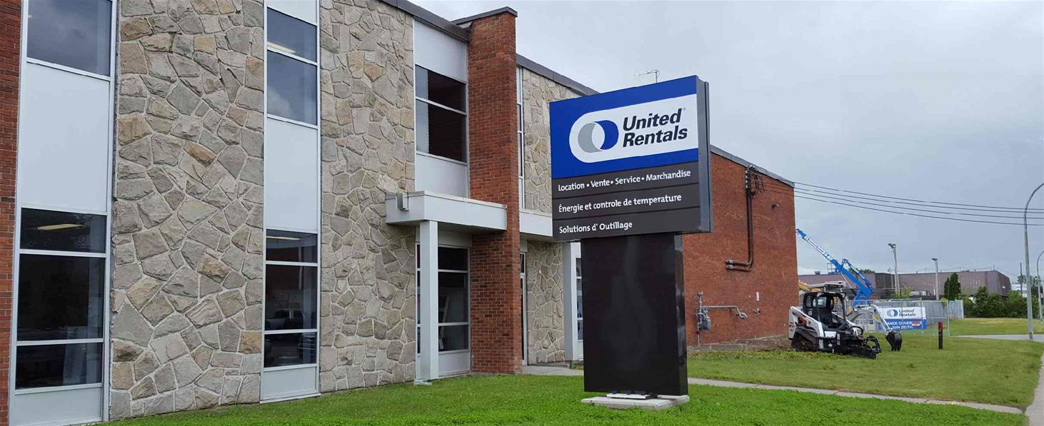 L’AQEI participe à l’ouverture d’une succursale United Rentals
