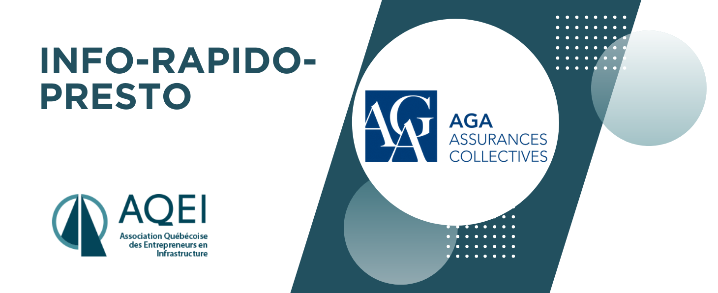 AGA VIRTUELLE 2020 - AQEI - INFO-RAPIDO-PRESTO : AGA Assurances collectives